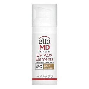 EltaMD SPF50 UV AOX Elements Tinted Face Sunscreen NIB
